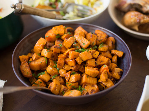 sweet potatoes thanksgiving meal